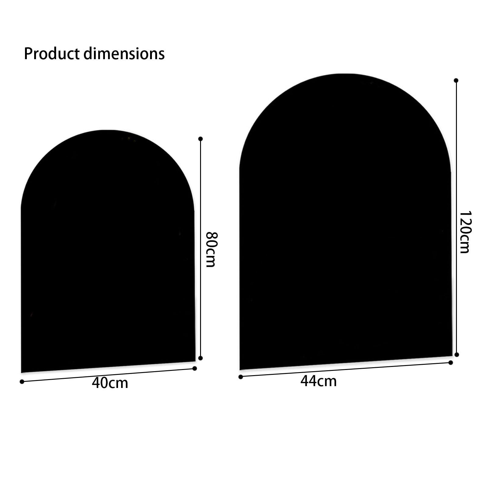 Einfach zu installierende schwarze Kreidetafel, Wand-Design, geeignet für Unterricht und Heimorganisation, Memoboard