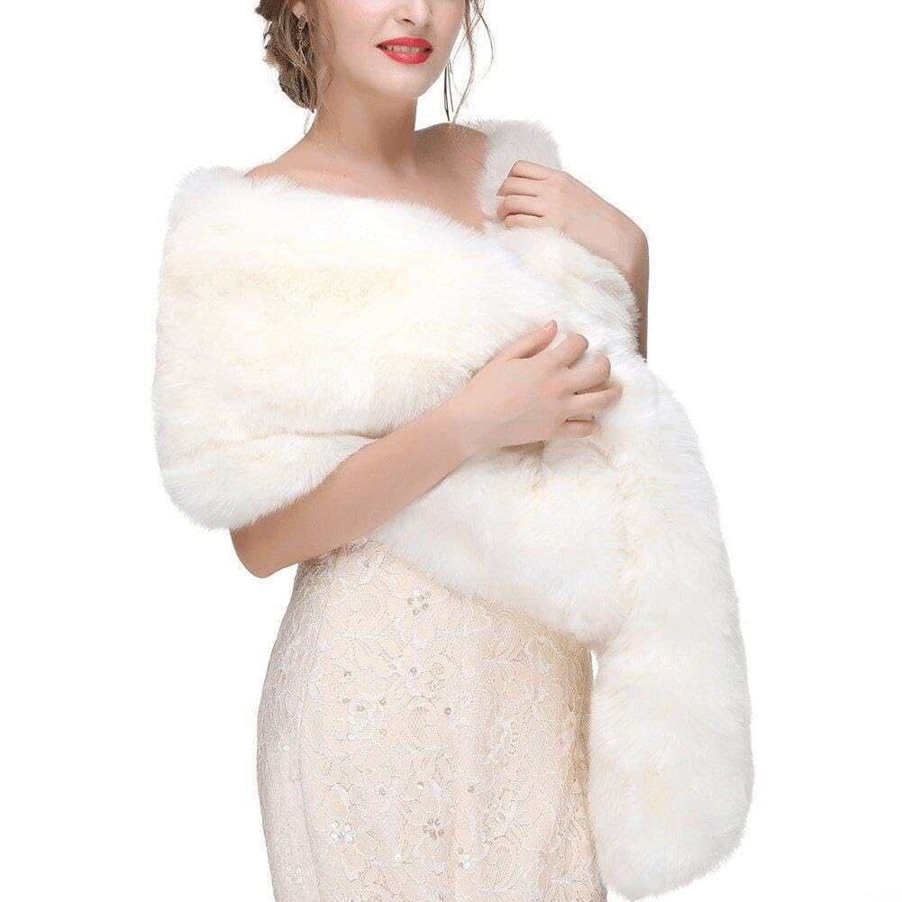 Châle élégant En Peluche Pour Mariage, événement Formel, Doux