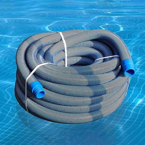 JYHHCYS Swimming Pool Vacuum Hose - 1.5 in, 2 in Diameter Pool Cleaner Hose Replacement for Above & In Ground Swimming Pool - Flexible Vacuum Hose for Pool Cleaning(2 in - 30m)