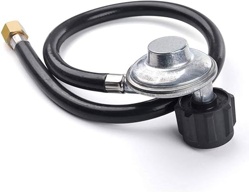 Grill Parts Zone Manguera de propano de 30 pulgadas con regulador QCC1 de 38 pulgadas para modelos Dynasty, Jenn Air, Kenmore, Kirkland, Maytag y