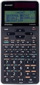 Sharp ELW516XGBSL Write View 422 Function 16 Digit 4 Line Scientific Calculator, Black