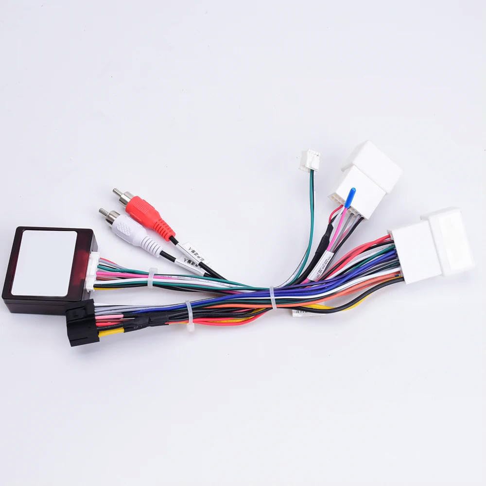 Arnés Cableado para Mitsubishi Outlander Pajero 2006-2013, para Android arnés de cableado de Radio de Coche de 16pin
