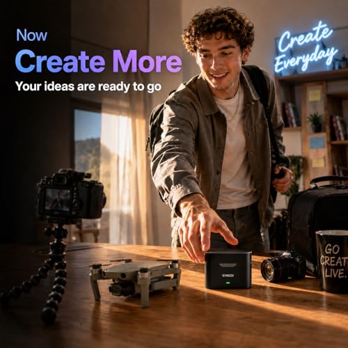 Image of SYNCO AI Mini Wireless Lavalier Microphone for Android USB-C Creators | AI Translation & Instant Summaries, AI Noise Reduction and Mind Maps, Save Time for Vlogs, Interviews, Meetings, Travel
