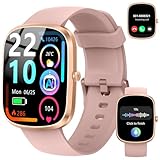 IA - Orologio da polso da donna con gatto GPT, 1.91 pollici, con chiamata Bluetooth, impermeabile IP68, cardiofrequenzimetro, sonno, 120+sport smart watch per Android iOS