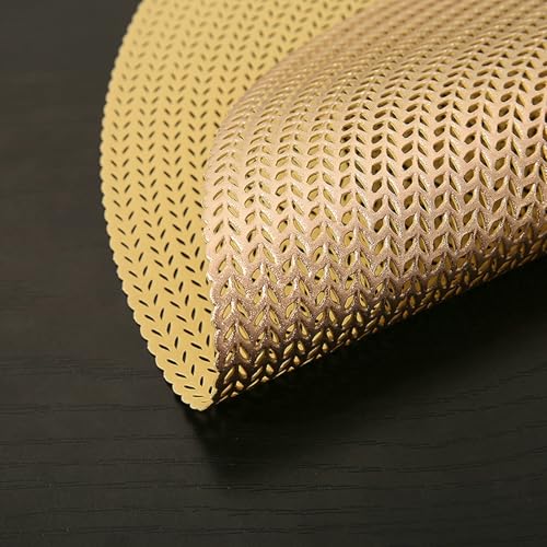 Set de table imperméable 4 personnes Beydodo contre les taches de repas