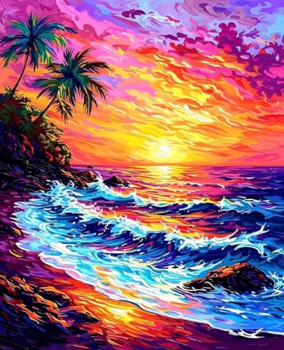G r[` LbgɂG v Paint by Numbers DIYyCg l S qp ȒPɓh ANʊG̋ |  H| Lbg 3̃yCguV1̃Zbg̃AN痿gp z[ ItBX