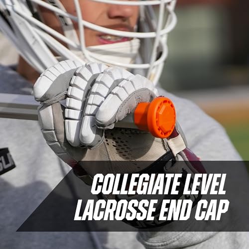 image for Silverfin Lacrosse End Cap | Lacrosse Stick Butt End Cap: Sturdy & Eas
