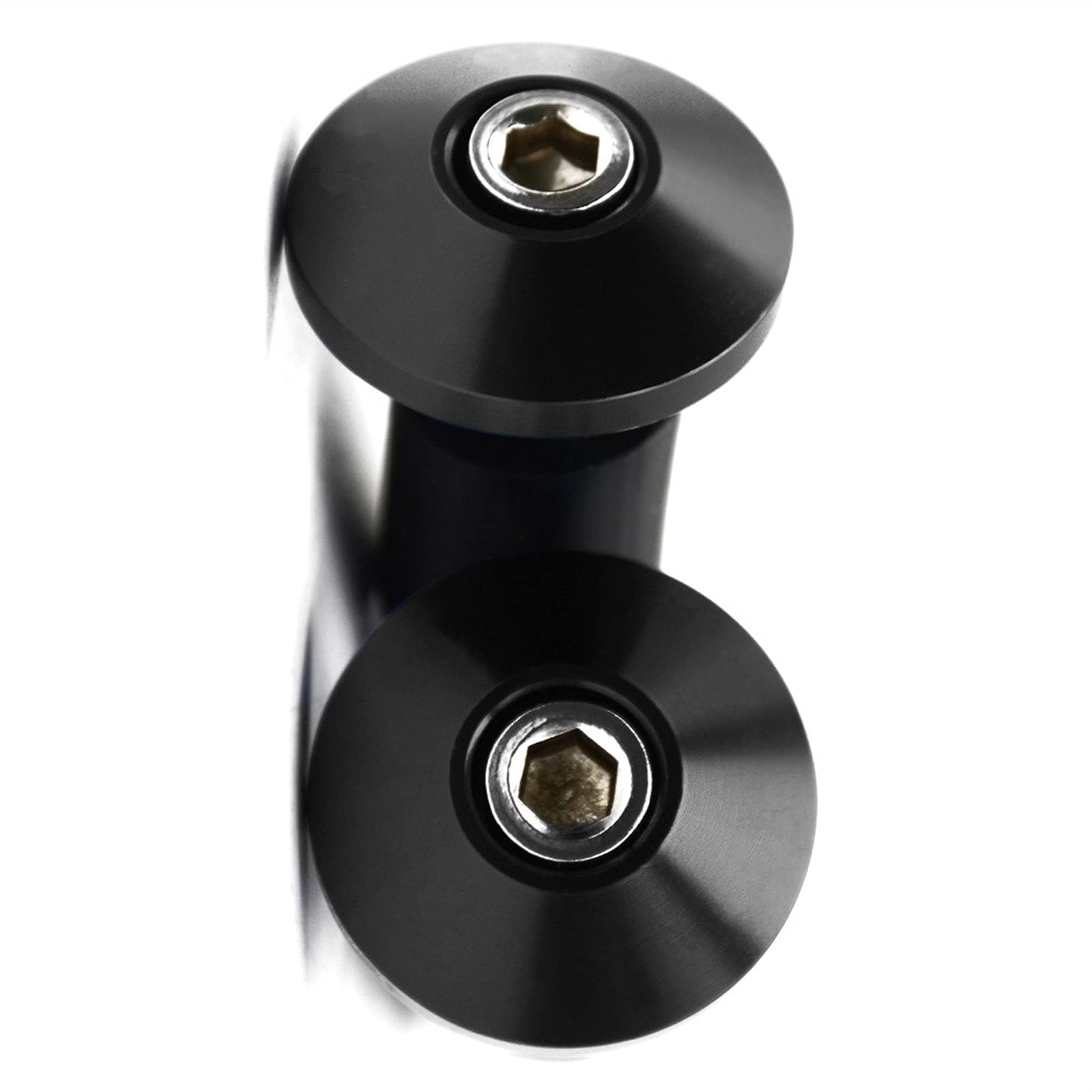 pour H&Onda CR CRF SL XR CRM 80 85 125 150 230 250 400 450 650 1000 R X AR M L Accessoires De Moto 22mm 7/8 "Embouts De Guidon De Moto Extrémités Guidon (Color : Le Noir)