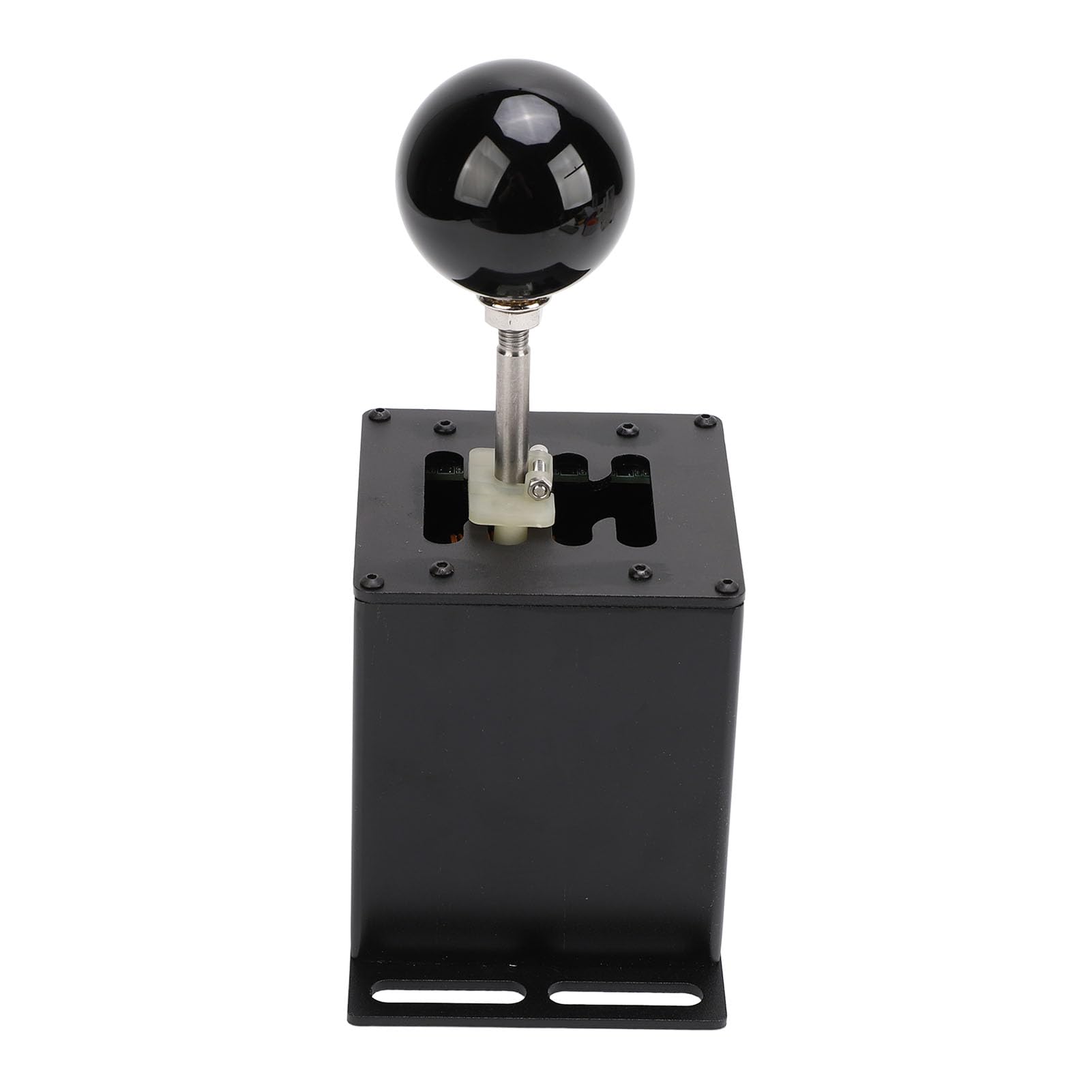 FAUOSWUK Simulatore di Gioco di Corse USB con Marcia 7+R H Altamente Simulato per Volante G29 G27 G25 G920 T300RS GT, Plug and Play, per Appassionati di Giochi di Corse, Lega di Alluminio Nero