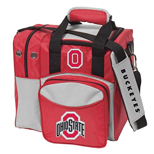 Bowlerstore Products Ohio State University Single Bowling Bag, Multi-color