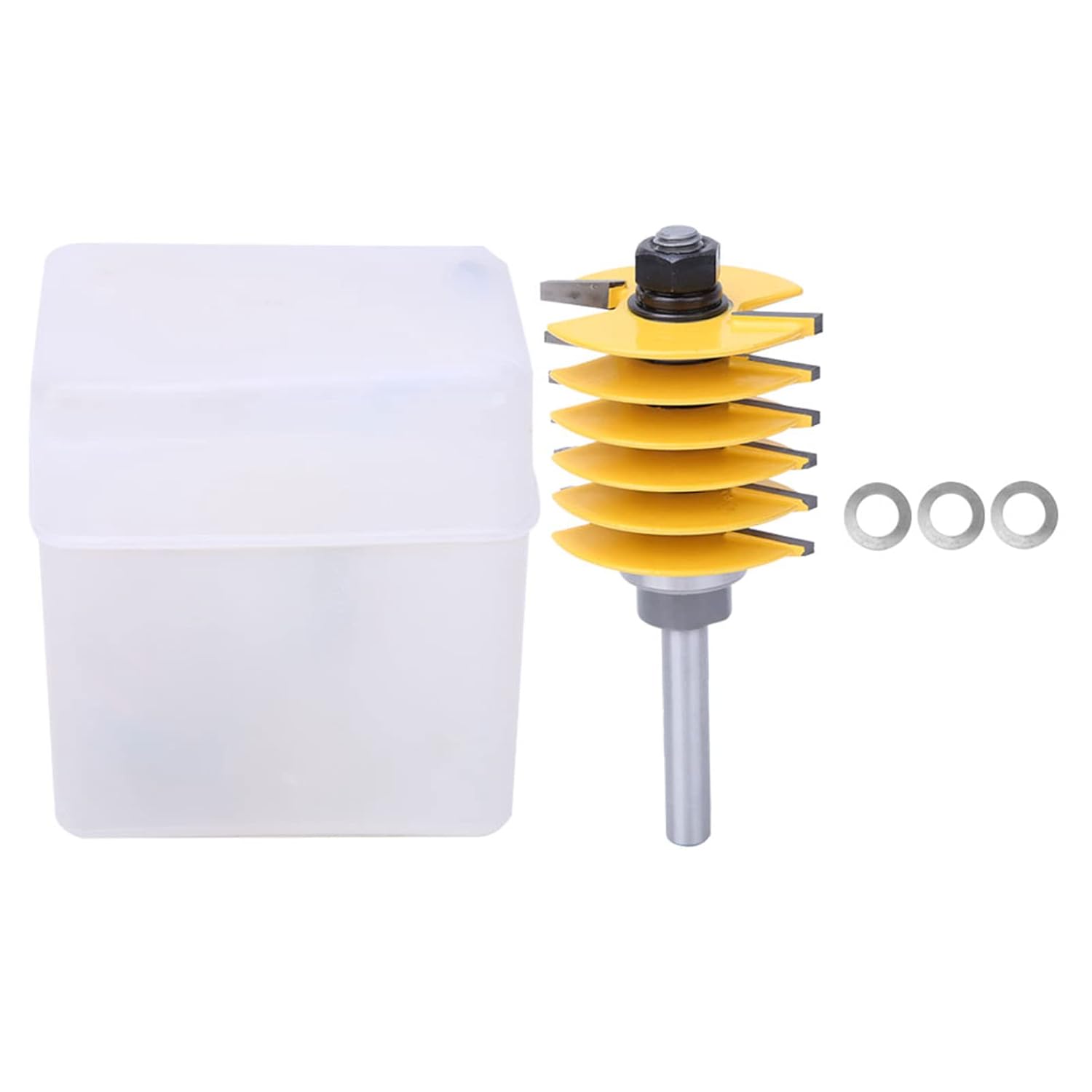 Professional Finger Joint Router Bit, Finger Joint Router Bits, Carbide Forstner Bits, Carbon Steel, for Woodworking, Finger Joint Bit, Joinery Router Bit