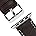 Coffee + silver buckle
