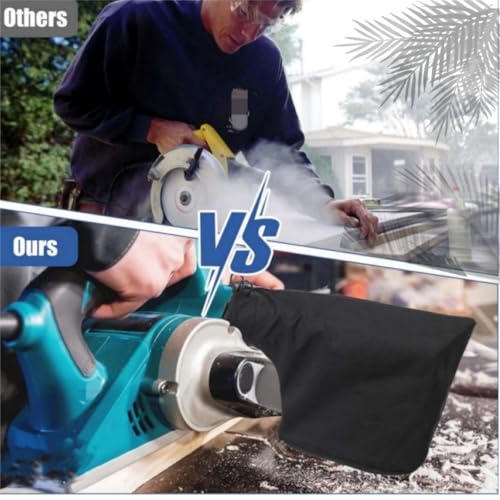 Tischsäge Gehrungssäge Staubbeutel,2 Stück Gehrungssägen-Staubbeutel,Staubsammelbeutel mit verstellbarem Auslass,Dust Staubbeutel Staubsammelbeutel für Gehrungssägen 255