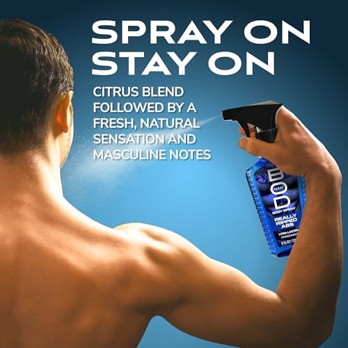 BOD man Fragrance Body Spray, Really Ripped Abs, 8 fl oz — view 5