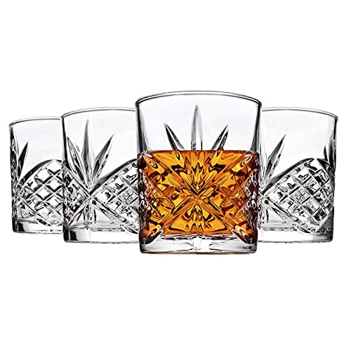 Godinger Shatterproof Acrylic Old Fashioned Rocks Glasses, Set of 4, 11oz - image 3