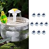 MANON ROSA 10 Pack High-Density Reusable Pre-Filter Sponges – Replacement Parts for Bird Fountains Bath Filters