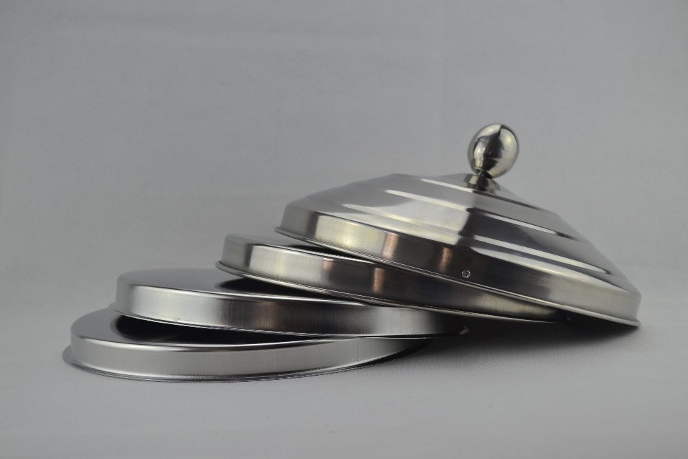 Dove magic tricks - SUMAG 1Set Dove Pan Of Collector Silver Double Layer Load Magic Tricks Magician Stage Illusions Accessories Gimmick Objects Appear Magia