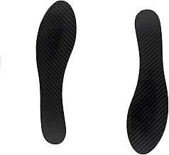 2Pcs Carbon Fiber Insoles, Carbon Plate Insole, 1.2mm Thick Shoe Insert 260Mm Eu41-42 (10.24 Inch,Women's Size 9,Men's Size 8) Lightweight & Supportive Footbed Insert