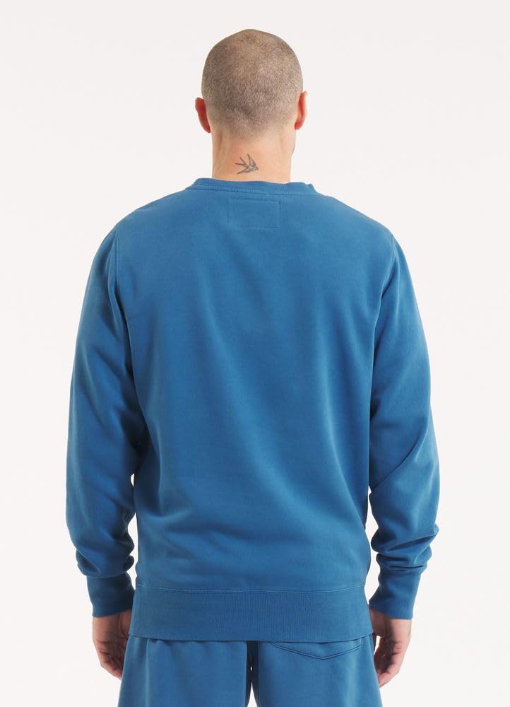 PITBULL Męska bluza basic męska wygodny sweter luźny sportowy krój Washed Lancaster II czas wolny Crewncek sportowa bluza