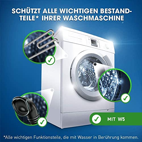 Anti-Kalk-Tabs für Waschmaschinen W5 100 Entkalker Tabs