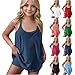 Girls Tennis Dress Workout Mini Dress with Shorts Sleeveless Spaghetti Straps Golf Athletic Dresses for Kids 5-15Y