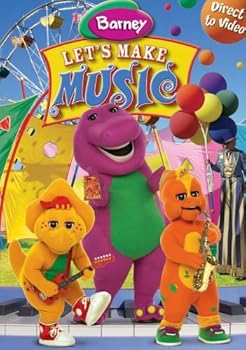 DVD Barney: Let's Make Music Book