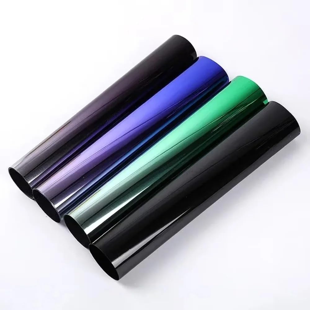 Thermal Window Film 20X150cm Car Sun Shade Front Windshield Sunshade Protector Universal Solar Window Tint Film Heat Insulation Color Changing Film