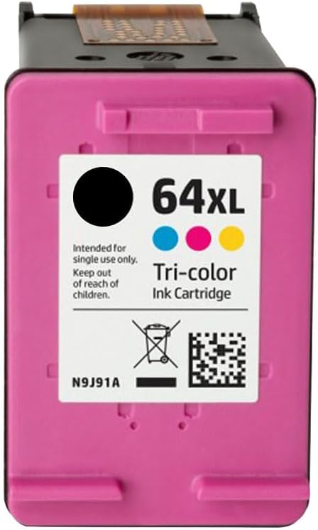 LEBOK for HP 64XL | N9J91A | Ink Cartridge | Tri-Color