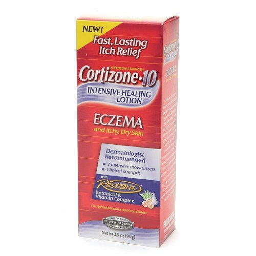 Cortizone 10 Intensive Healing Lotion 3.5 oz 99 g