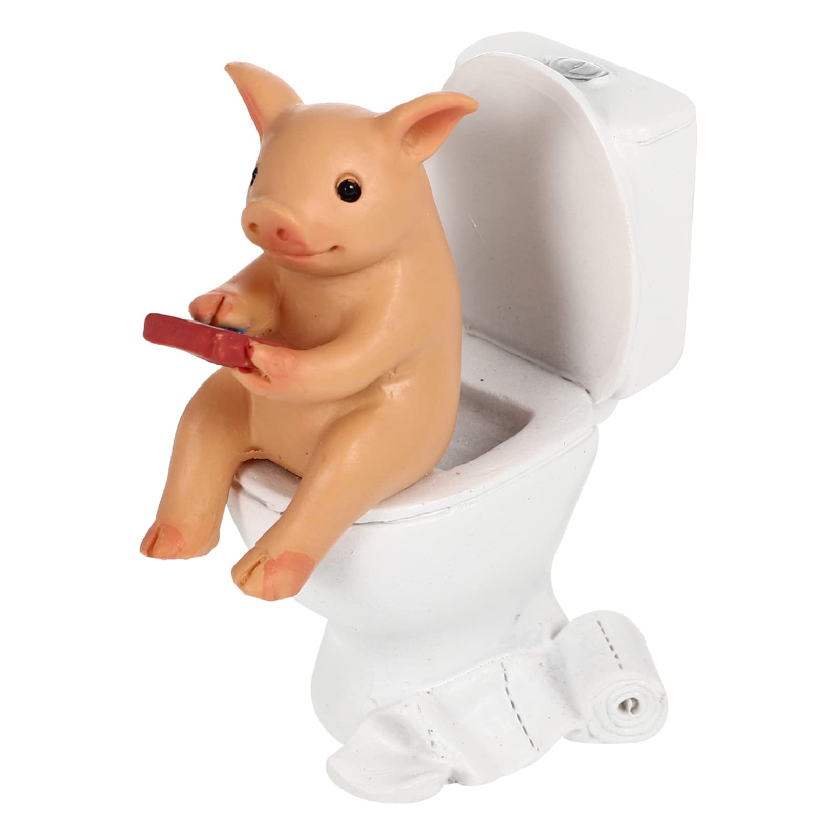 Amazon.co.jp: OFFSCH(オフッシュ) ブタのトイレ読書用ブタ トイレに