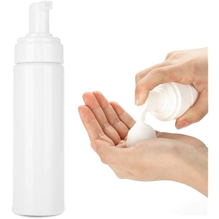 6er-Set Leere Schaumflaschen – Kleine Reise-Pumpflaschen Aus PET, 30 Ml, Für Seife, Shampoo & Co.