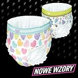 Pampers Ninjamas chłonna bielizna na noc, rozmiar 8-12 lat, 27-43 kg, 54 szt. ochrona przed przeciekaniem przez całą noc