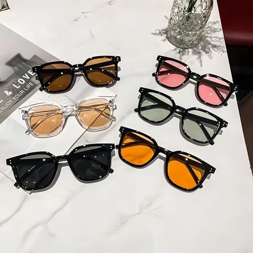 8-Pack Designer Cat Fox Eye Party Sunglasses Retro 100% UV Protection Unisex Bulk (Women & Men)2