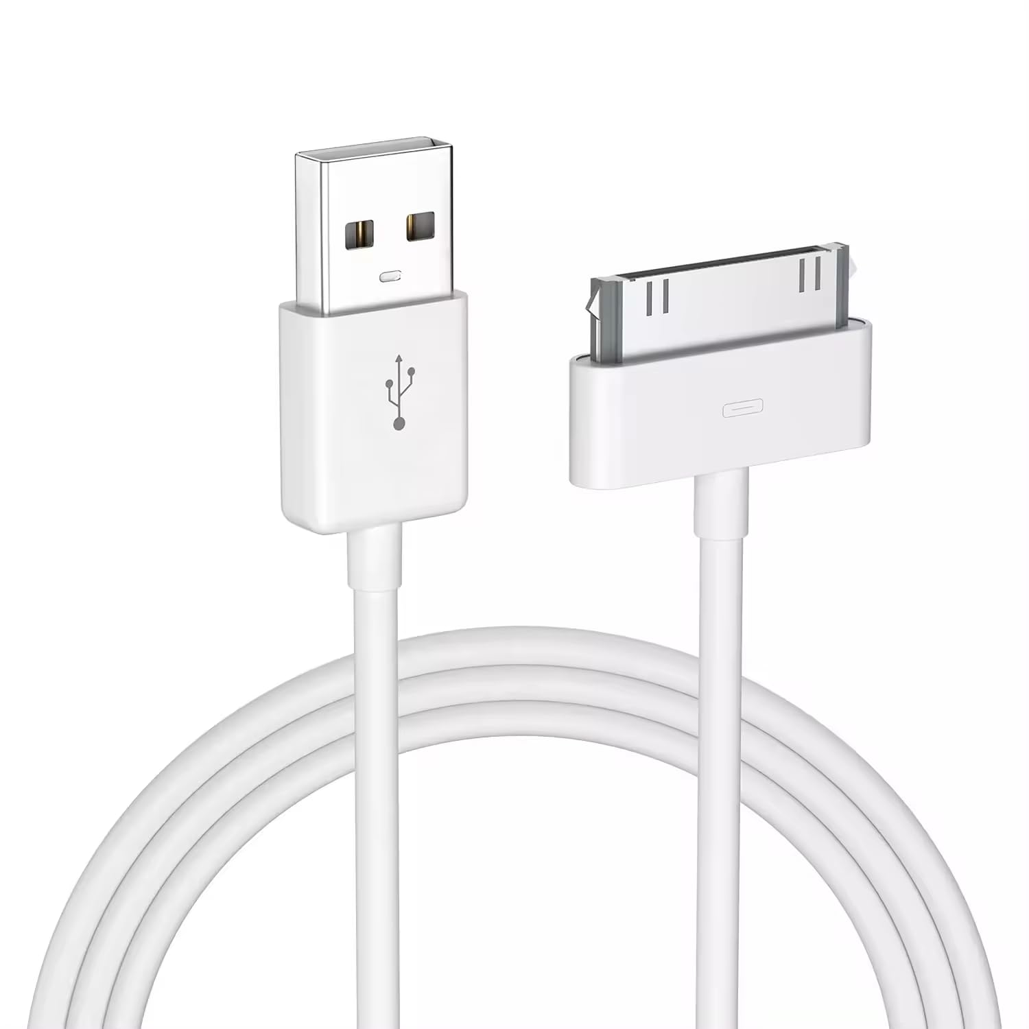 Cable Compatible with Charger iPhone 4/4S/3G/3GS,iPad 2/3/1,iPod Touch 4/3/2/1,Nano 6/5/4/3/2/1,Classic 3/2/1,(3.3 Feet,White)