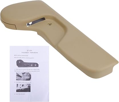 Seat Trim Bezel Panel Front Left Driver Side for Toyota Tacoma 2001-2004 Beige Replace 71812-04010-E0 7181204010E0
