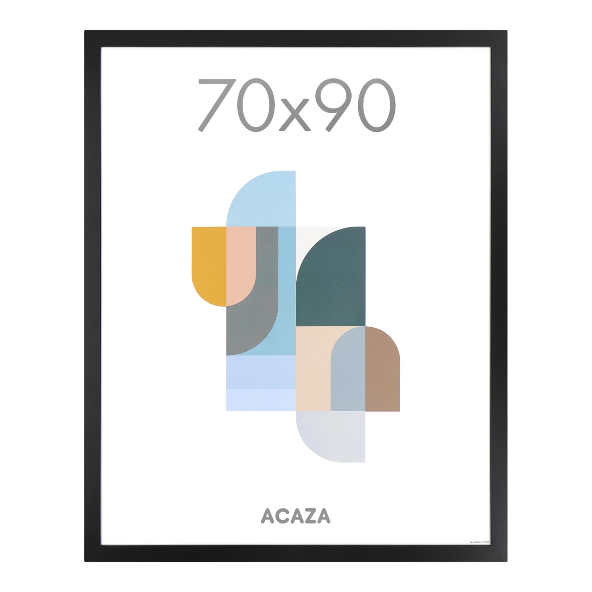 ACAZA Fotokader - Fotolijst van 60x80 cm - Warm Oak - MDF - Plexiglas | Leen Bakker