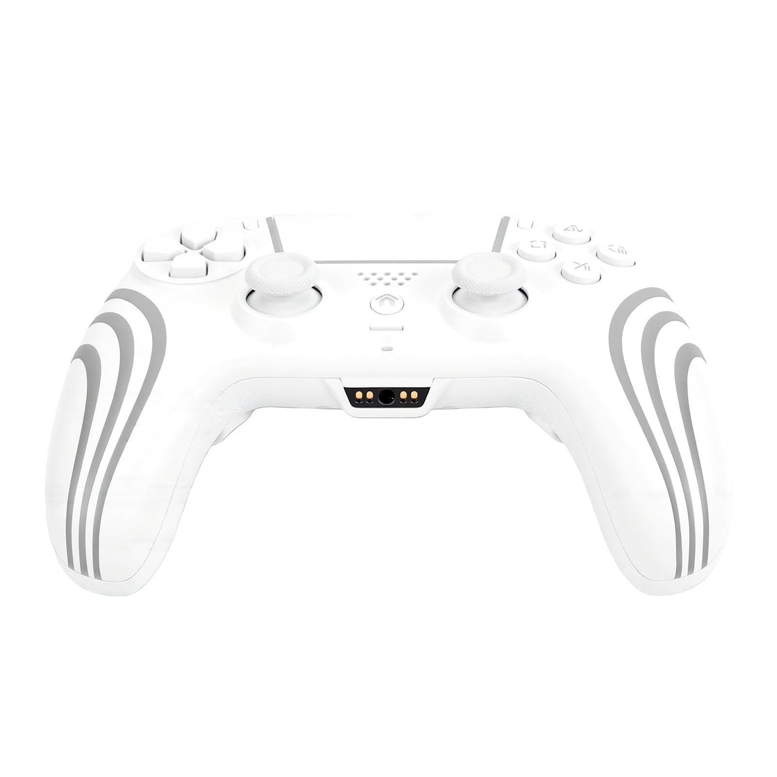 Jiawu Controller di Gioco Wireless con Luce RGB e Joystick Effetto Hall per Giochi su PC Pro Slim - Funzionalità Personalizzabili, Materiale ABS Resistente