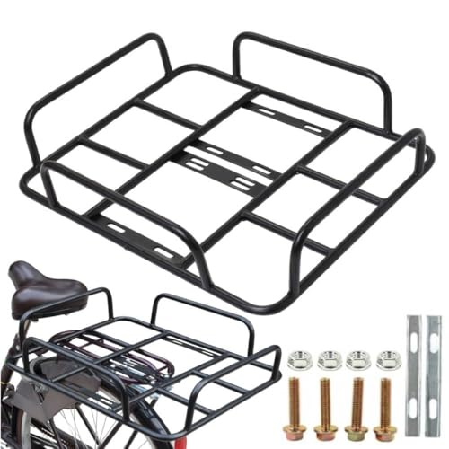 日東　自転車 荷台 ステンレス製 取り付け金具付き　未使用 51ZJaKQuHML.jpg