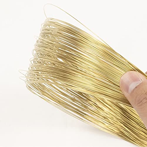 Fil de laiton H62 solide de qualité supérieure pour câblage d'art - 5