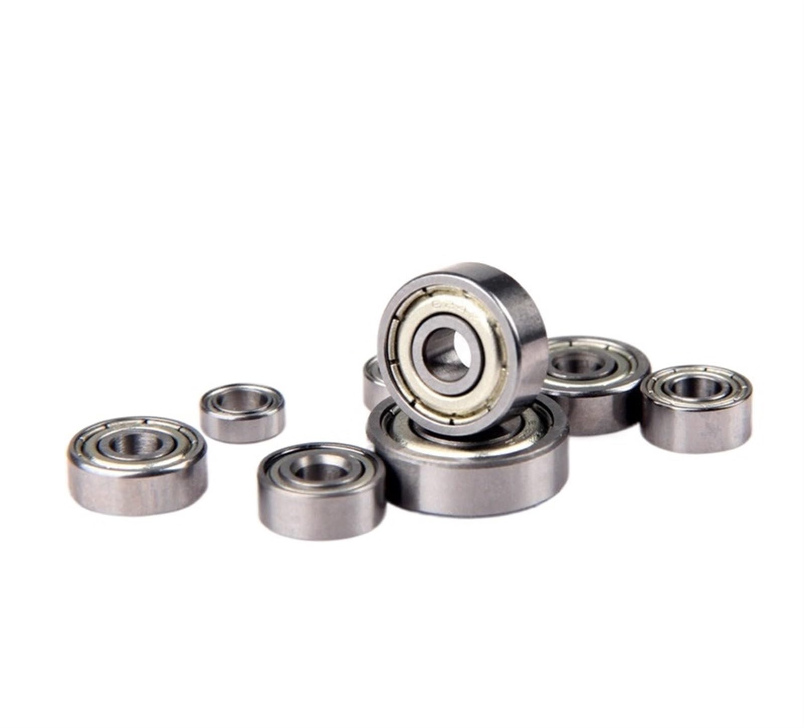 VSPPJYFG Bimetal Seal Shield Micro deep Groove Bearing 10PCS 635ZZ 5x19x6mm Flange Ball Bearing 3D Printers Parts Deep Groove Ball Bearing(626zz 6x19x6mm)