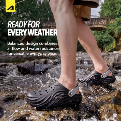 Image of Boldfit Clogs for Man, One-Piece Clogs for Men Soft Eva Slipon Sliders for Men-Seamless Comfort, Lightweight Crocs Men, Cushioned, Water-Resistant, Anti Skid, Unisex Everyday Footwear