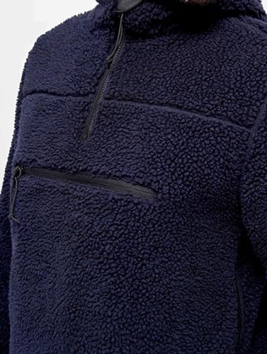 Men's Teddyfleece Worker Pullover Navy2