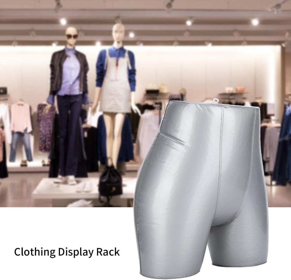 Dress Form Mannequin Life Size Mannequin Body Form Mannequin Clothing Inflatable Mannequin Trousers Lower Body Clothing Window Display for Shows
