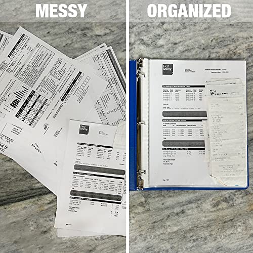 Samsill 200 Pack Sheet Protectors, 8.5 X 11 Inch Page Protectors For 3 Ring Binder, Heavy Duty, Clear Protector Letter Size, Top Loading, Acid Free #TOP3