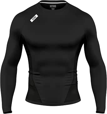 Nxtrnd Core Men's Compression Shirt, Long Sleeve Shirt