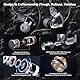 Hidizs MS2 Pro In-Ear-Monitore, Hybrid-HiFi-IEM, 1BA + 1DD Dual-Treiber, abnehmbares 0,78 mm 2-poliges Kabel, austauschbare pneumatische Sound-Tuning-Filter für audiophile Sänger-Musiker