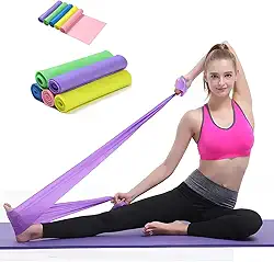 KIT com 3 Faixas Thera BandS de Resistência Fisioterapia Fortalecimento