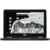 Dell Chromebook 11 3000 3100 11.6 Touchscreen Convertible 2 in 1 Chromebook - HD - 1366 x 768 - Intel Celeron N4020 Dual-core (2 Core) 1.10 GHz - 8 GB RAM - 32 GB Flash Memory - Black