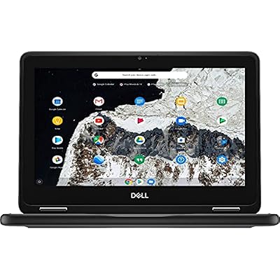 Dell Chromebook 11 3000 3100 11.6 Touchscreen Convertible 2 in 1 Chromebook - HD - 1366 x 768 - Intel Celeron N4020 Dual-core (2 Core) 1.10 GHz - 8 GB RAM - 32 GB Flash Memory - Black