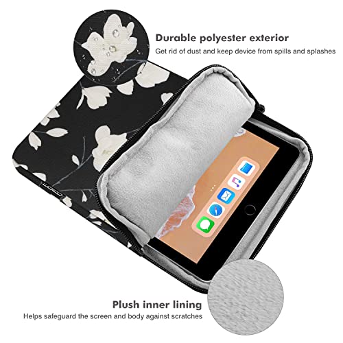 Image of MoKo 9-11 Inch Tablet Sleeve Bag Padded Protetive Carrying Case | Fits New 11inch iPad Air M4, iPad A16 2025, iPad Pro 11 M4, Air 5 /4 /3, iPad 10 /9 /8th Gen, Tab S8 /S9 11 inch, Magnolia